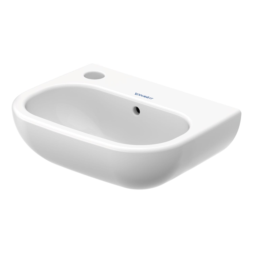 Duravit 7053600092 - Seinään asennettava pesuallas D-CODE 36x27 cm, keraaminen/kiiltävän valkoinen