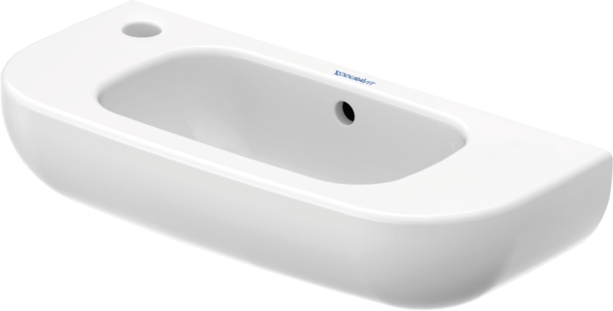 Duravit 7065000092 - Seinäkiinnitteinen pesuallas D-CODE 50x22 cm keramiikka/kiiltävä valkoinen