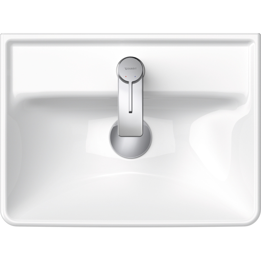 Duravit 738450041 - Seinäasennettava pesuallas D-NEO 45x33,5 cm keramiikka/kiiltävä valkoinen