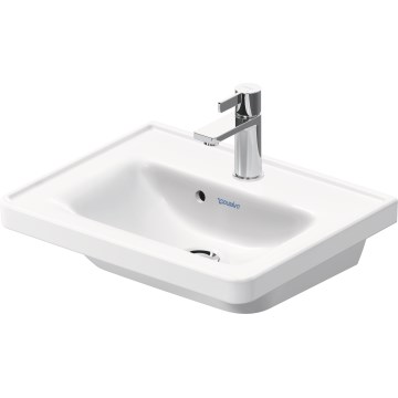 Duravit 742500000 - Seinään asennettava pesuallas D-NEO 50x40 cm keraaminen/kiiltävä valkoinen