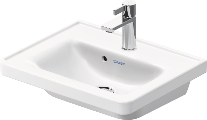 Duravit 742500000 - Seinään asennettava pesuallas D-NEO 50x40 cm keraaminen/kiiltävä valkoinen
