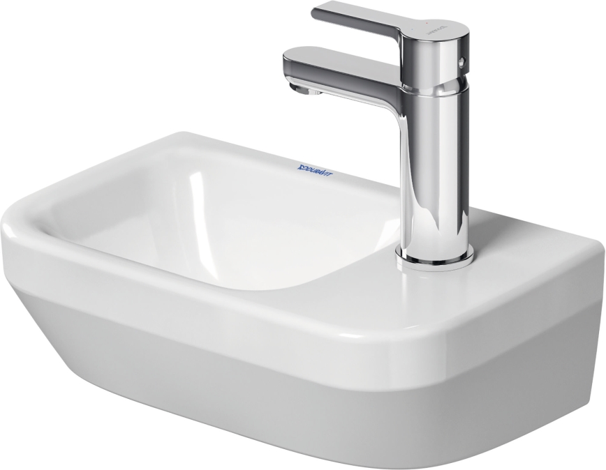 Duravit 7453600412 - Seinään asennettava pesuallas D-NEO 36x22 cm keramiikka/kiiltävän valkoinen