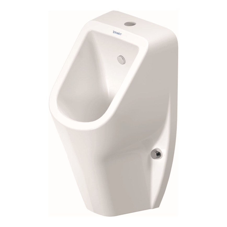 Duravit 828300000 - D-CODE reunaton pisuaari, ylävesiliitäntä, takaviemäri, keramiikka/kiiltävä valkoinen