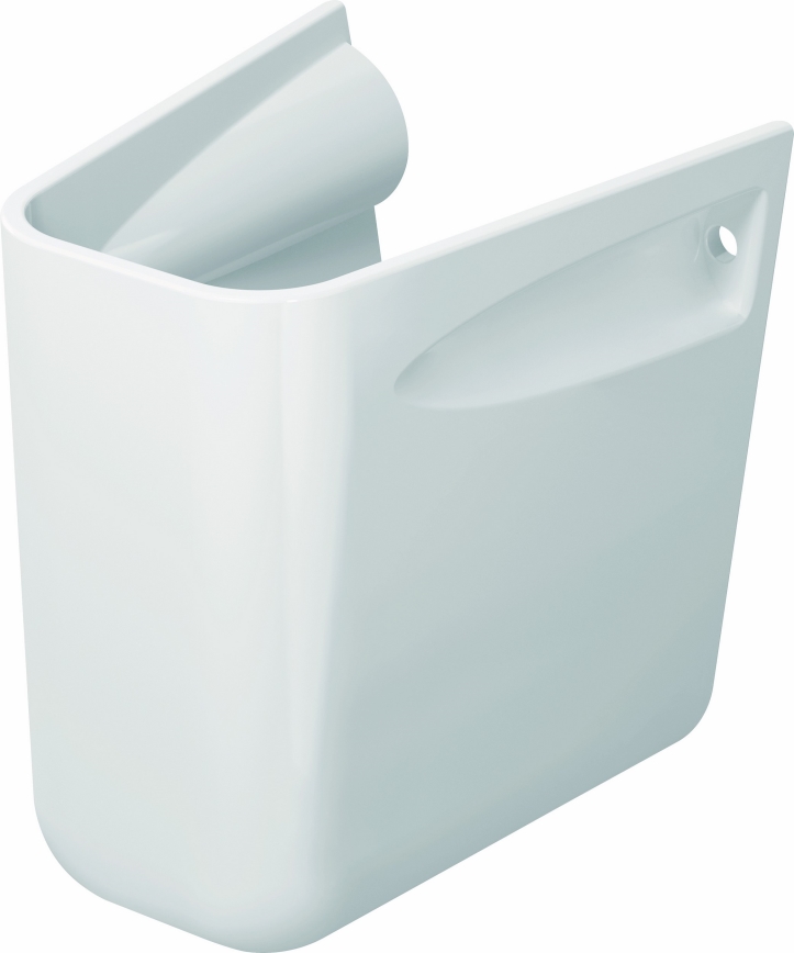 Duravit 8571800002 - D-CODE sifonin peite 30x26,8 cm keramiikka/kiiltävä valkoinen