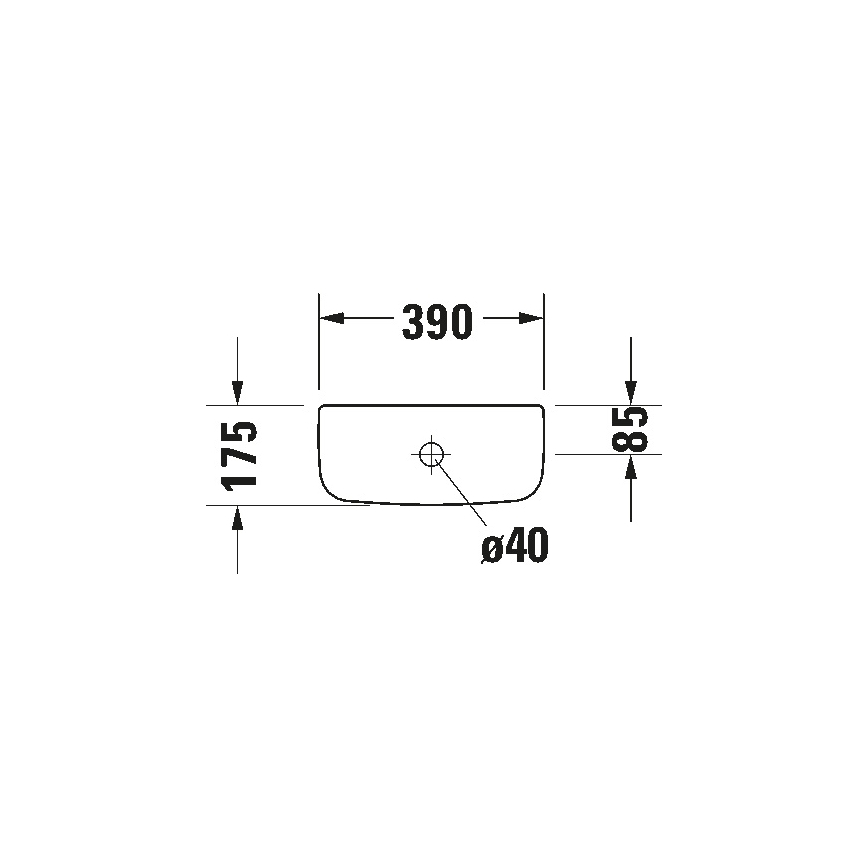 Duravit 927000004 - WC:n huuhtelusäiliö D-CODE 6/3l keraaminen/valkoinen