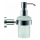 Duravit 99161000 -Seinään asennettava saippua-annostelija D-CODE 390 ml maitolasi/kiiltävä kromi