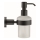 Duravit 99164600 - Seinäasennettava saippua-annostelija D-CODE 390 ml maitolasi/mattamusta