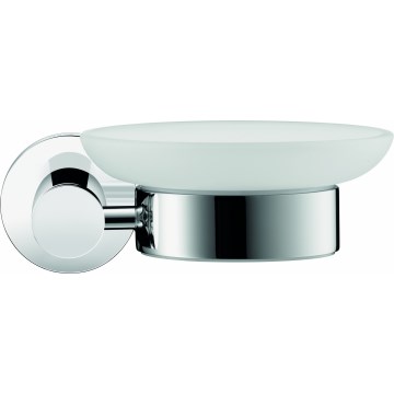 Duravit 99181000 - Seinään kiinnitettävä D-CODE-saippuateline, oikeanpuoleinen, kiiltävä kromi