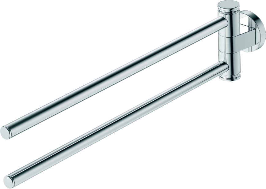 Duravit 99221000 - Seinään kiinnitettävä pyyheteline D-CODE 44,7 cm kiiltävä kromi