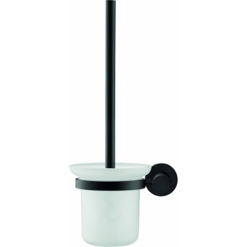 Duravit 99274600 - Seinään kiinnitettävä WC-harja D-CODE mattamusta