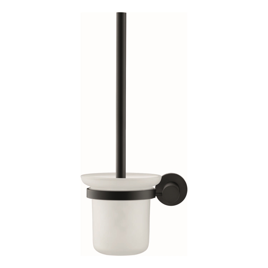 Duravit 99274600 - Seinään kiinnitettävä WC-harja D-CODE mattamusta