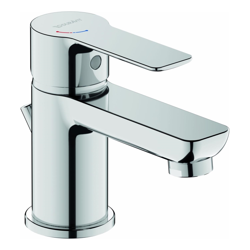 Duravit DC1013001010 - Lavuaarihana + pohjaventtiili D-CODE kiiltävä kromi