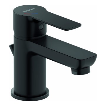 Duravit DC1013001046 - Lavuaarihana + tyhjennysventtiili D-CODE mattamusta