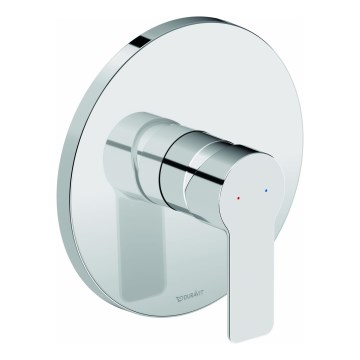 Duravit DC4210010010 - D-CODE suihkuhana uppoasennukseen, kiiltävä kromi