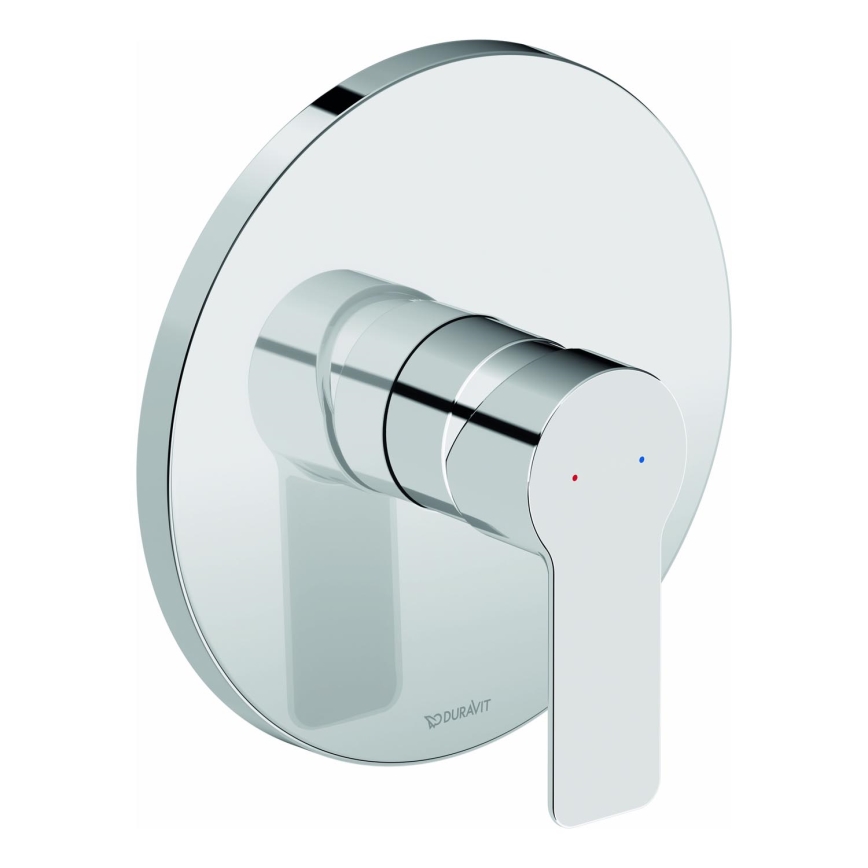 Duravit DC4210010010 - D-CODE suihkuhana uppoasennukseen, kiiltävä kromi