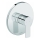 Duravit DC4210010010 - D-CODE suihkuhana uppoasennukseen, kiiltävä kromi
