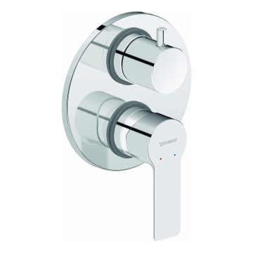 Duravit DC5210008010 - D-CODE piilotettava suihkusekoitin, kiiltävä kromi