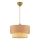 ECHO-riippuvalaisin vaijerilla 1xE27/60W/230V beige