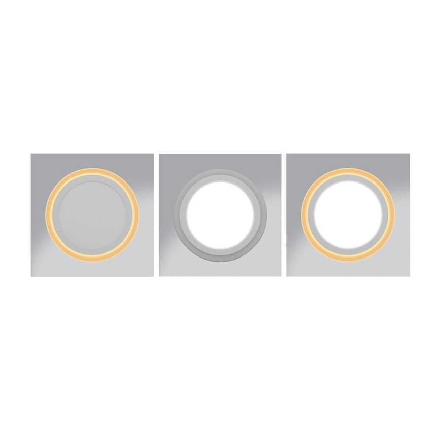 Riippuva LED-kattovalaisin DUO LED/12W/230V + LED/4W