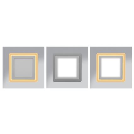 Riippuva LED-kattovalaisin DUO LED/6W/230V + LED/3W