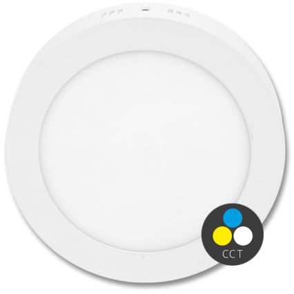 LED-kattovalaisin LADA LED/25W/230V 3000/4000/6000K halkaisija 30 cm valkoinen