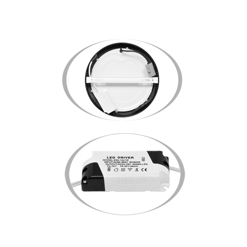 LED-kattovalaisin LADA LED/25W/230V 3000/4000/6000K halkaisija 30 cm valkoinen
