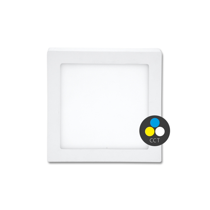 LED-kattovalaisin RAFA LED/12W/230V 3000/4000/6000K 17x17 cm valkoinen