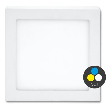 LED-kattovalaisin RAFA LED/18W/230V 3000/4000/6000K 22x22 cm valkoinen
