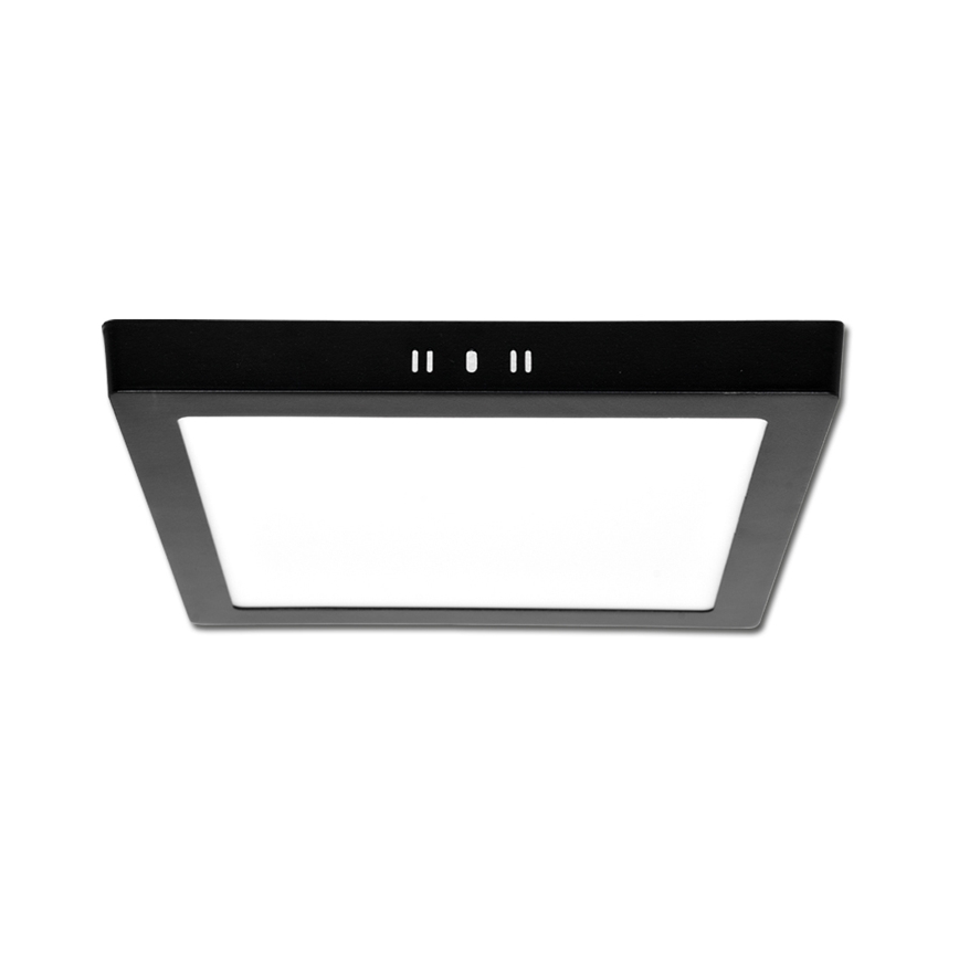 LED-kattovalaisin RAFA LED/25W/230V 3000/4000/6000K 30x30 cm musta