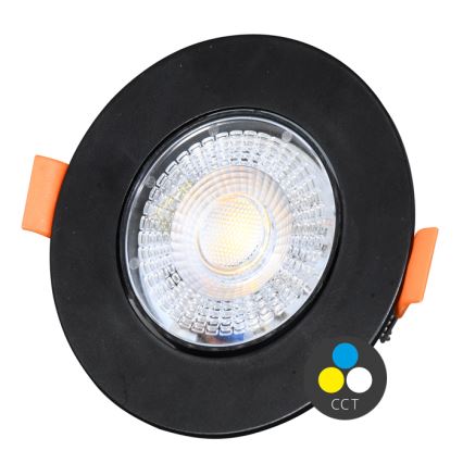Himmennettävä riippuva LED-kattovalaisin ZITA LED/3/5/7W/230V 3000/4000/6000K halkaisija 9 cm musta