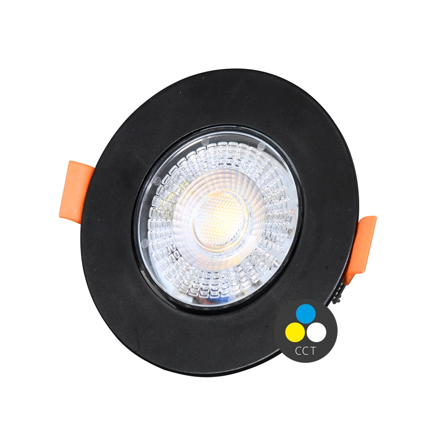 Himmennettävä riippuva LED-kattovalaisin ZITA LED/3/5/7W/230V 3000/4000/6000K halkaisija 9 cm musta