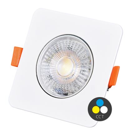 Himmennettävä riippuva LED-kattovalaisin KENT LED/3/5/7W/230V 3000/4000/6000K 9x9 cm valkoinen