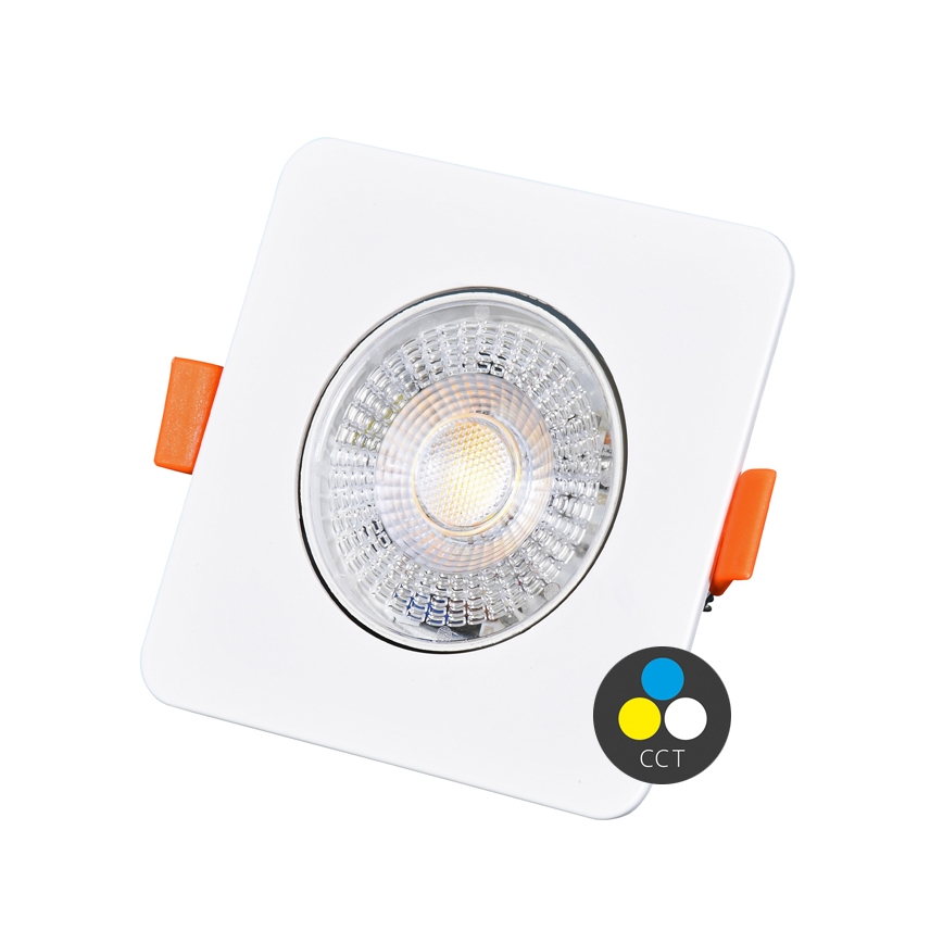Himmennettävä riippuva LED-kattovalaisin KENT LED/3/5/7W/230V 3000/4000/6000K 9x9 cm valkoinen
