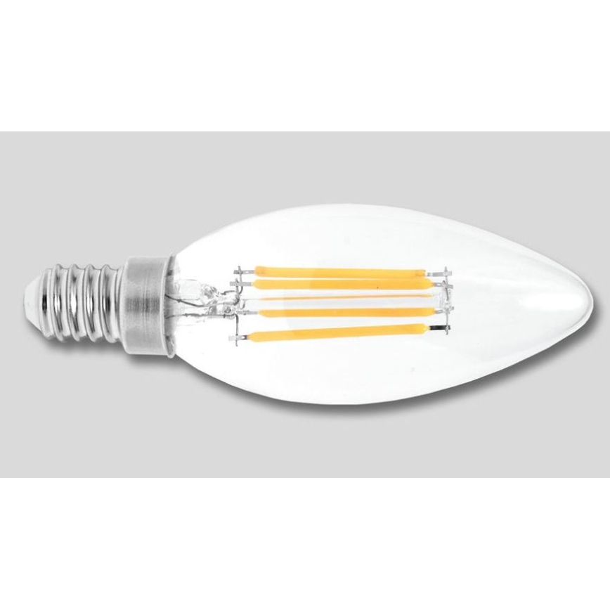 LED-lamppu RETRO C37 E14/2W/230V 3000K 320lm