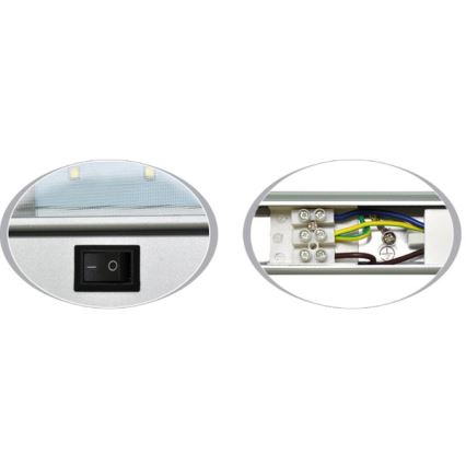 Keittiökaappien alla oleva LED-valo GANYS LED/5,5W/230V