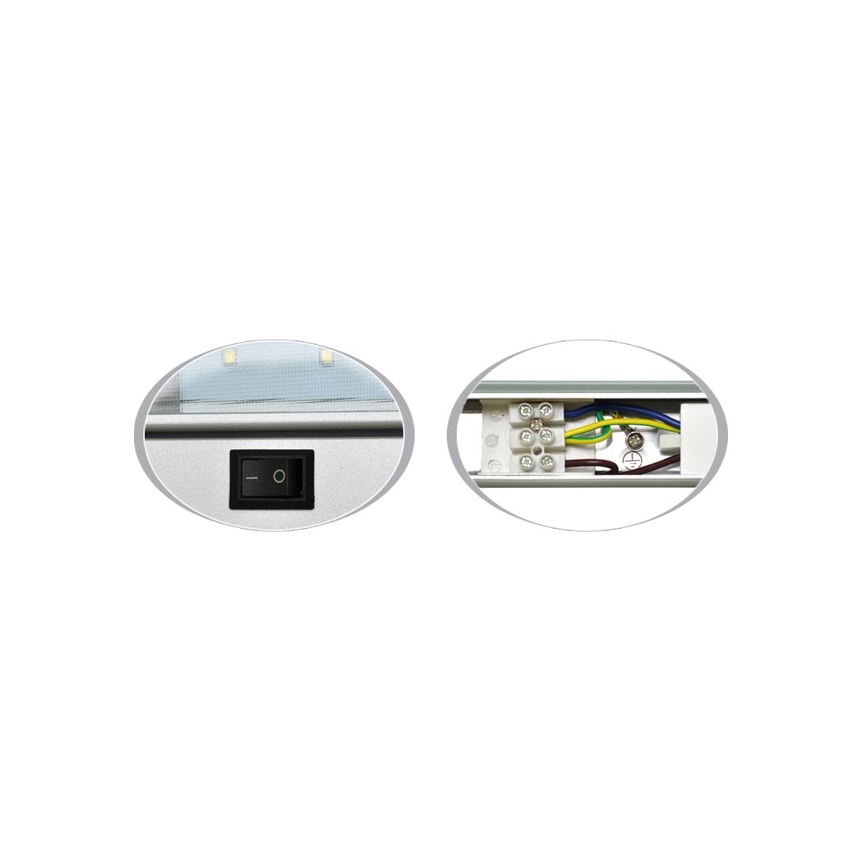 Keittiökaappien alla oleva LED-valo GANYS LED/5,5W/230V