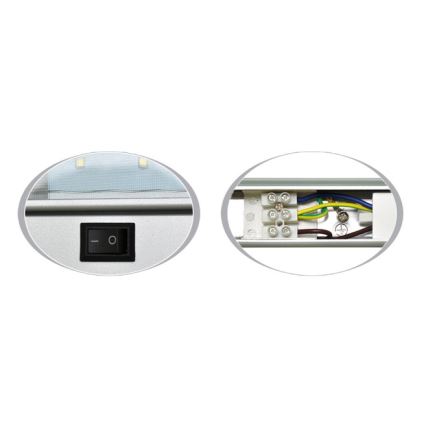Keittiökaappien alla oleva LED-valo GANYS LED/10W/230V