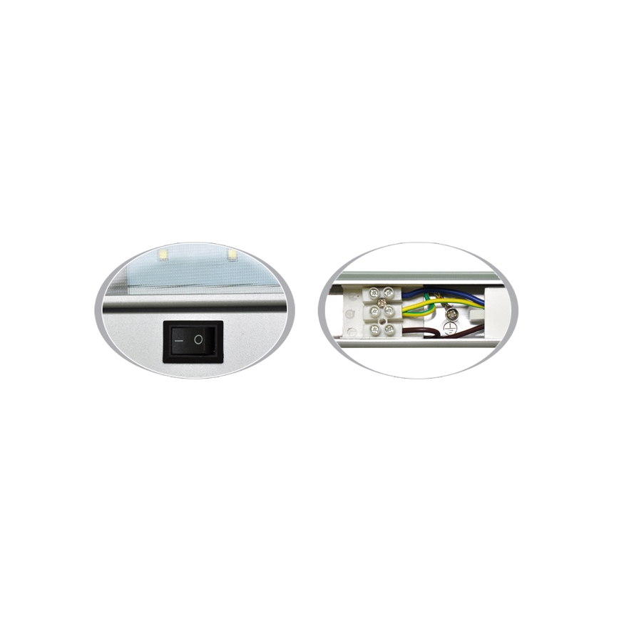 Keittiökaappien alla oleva LED-valo GANYS LED/15W/230V