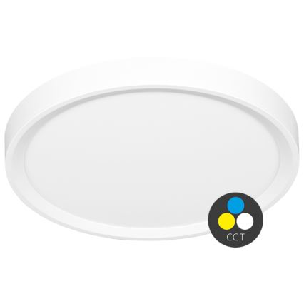 LED-kattovalaisin SALY LED/50W/230V 3000/4000/6000K halkaisija 60 cm IP40 valkoinen