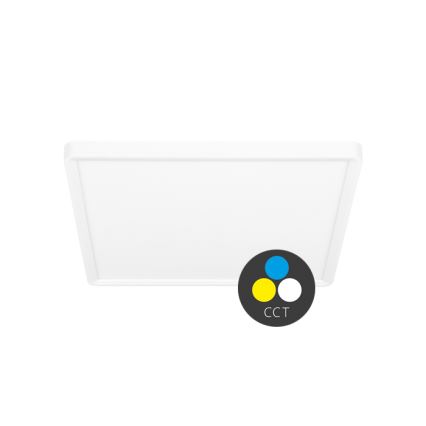 LED-kattovalaisin TERY LED/24W/230V 3000/4000/6000K 30x30 cm IP40 valkoinen