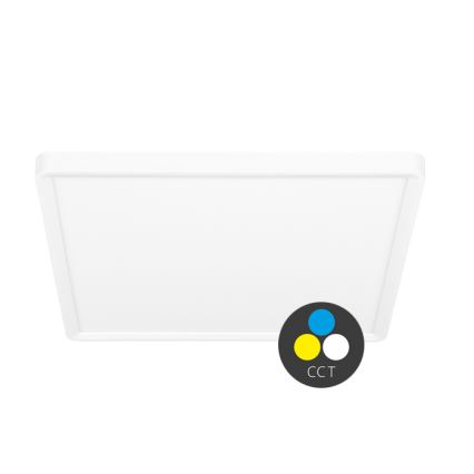 LED-kattovalaisin TERY LED/32W/230V 3000/4000/6000K 40x40 cm IP40 valkoinen