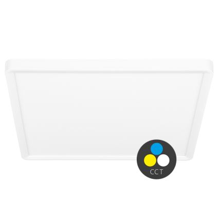LED-kattovalaisin TERY LED/40W/230V 3000/4000/6000K 50x50 cm IP40 valkoinen