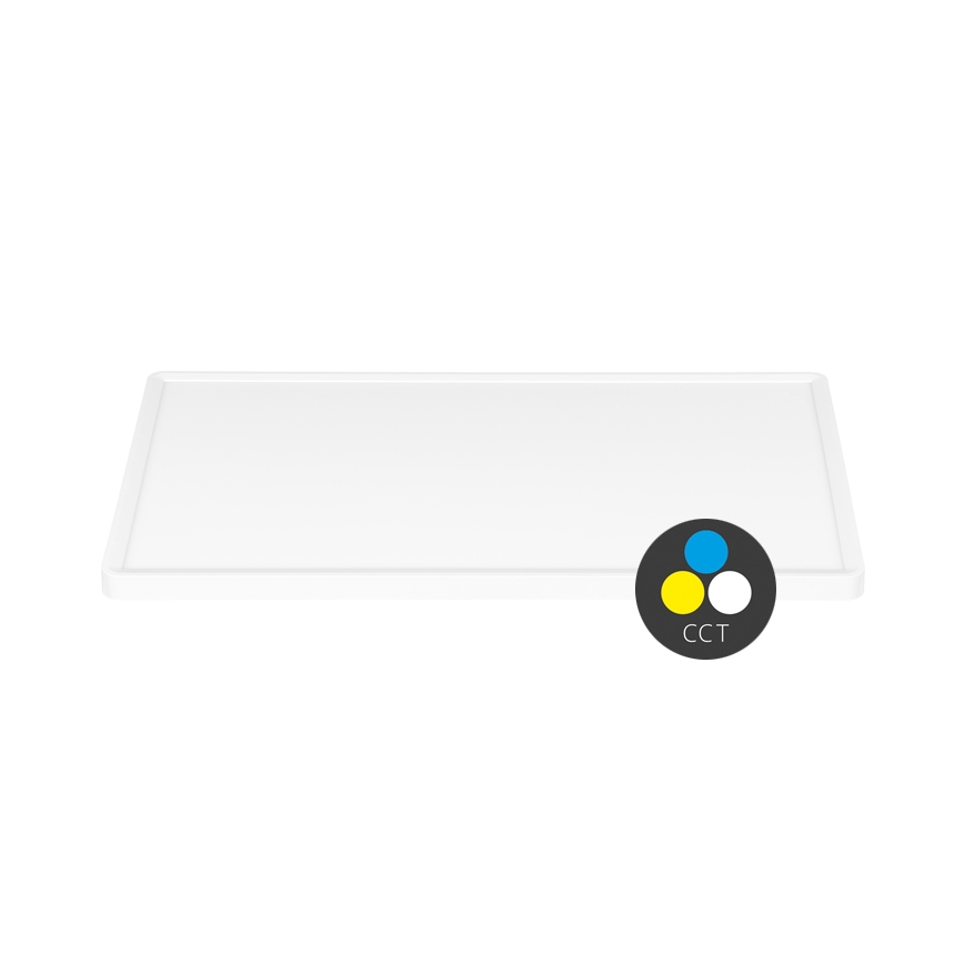 LED-kattovalaisin TERY LED/50W/230V 3000/4000/6000K 90x60 cm IP40 valkoinen