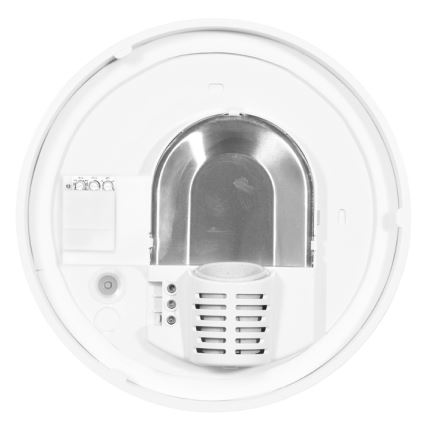 Ulkokattovalo anturilla HECTOR 1xE27/60W/230V halkaisija 25 cm IP44 opaali valkoinen