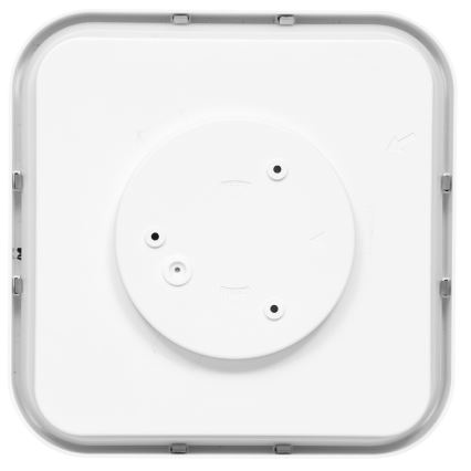 LED-kattovalaisin kylpyhuoneeseen LUKY LED/12W/230V 4000K 25x25 cm IP44 valkoinen