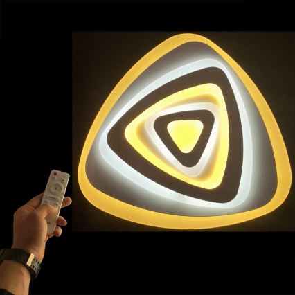 Himmennettävä LED-kattovalaisin VELA LED/60W/230V 2700-6500K + kauko-ohjain