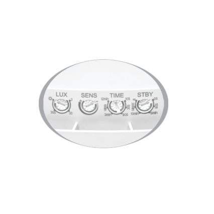 LED-ulkokattovalaisin anturilla MOVA LED/16W/230V IP54