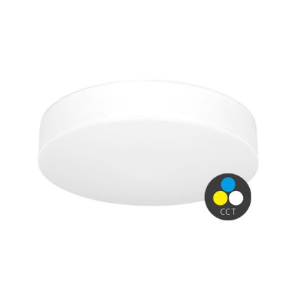 LED-kattovalaisin kylpyhuoneeseen MAKARON LED/24W/230V 3000/4000/6000K halkaisija 30 cm IP44 valkoinen