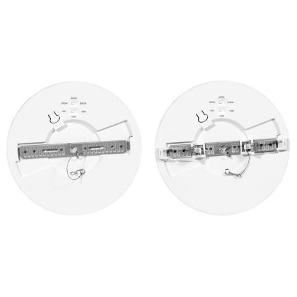 Himmennettänä LED-paneeli LEXA LED/6/12/18W/230V 3000/4000/6000K halkaisija 22,5 cm valkoinen