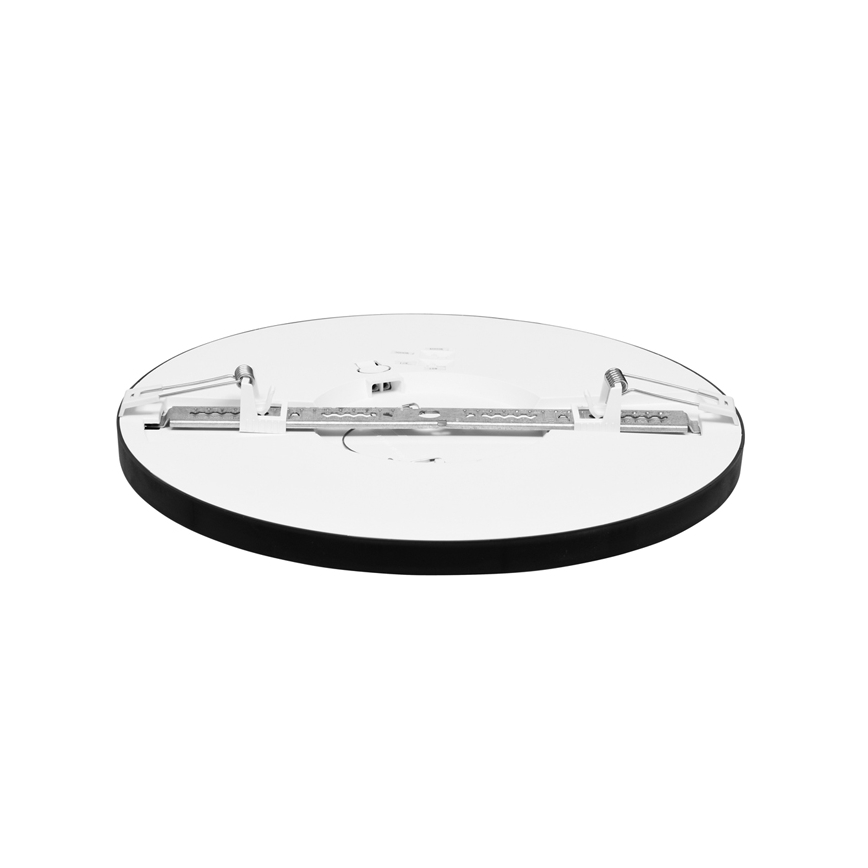 Himmennettänä LED-paneeli LEXA LED/12/18/24W/230V 3000/4000/6000K halkaisija 30 cm musta